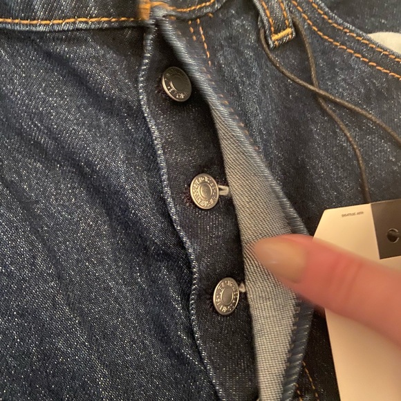 NWT Levi’s rib cage straight ankle dark wash - Picture 8 of 13